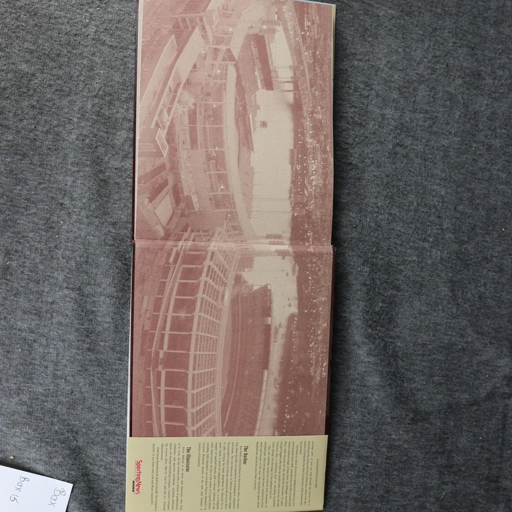 The Ballpark Book Ron Smith HC DJ Sporting News Baseball Stadiums Illustrated